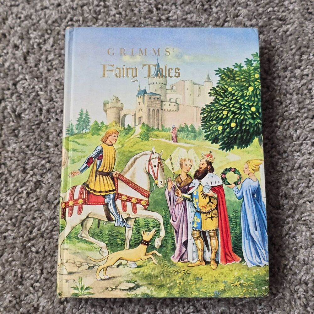 Grimm’s Fairy Tales Hardcover Illustrated Book – Vintage 1978 Printing